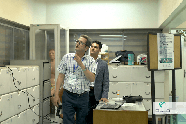 کارگاه اینترونشنال درد بر روی جسد