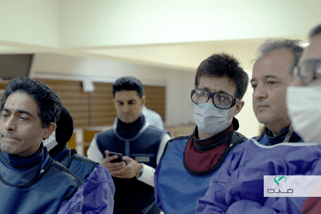 کارگاه اینترونشنال درد بر روی جسد